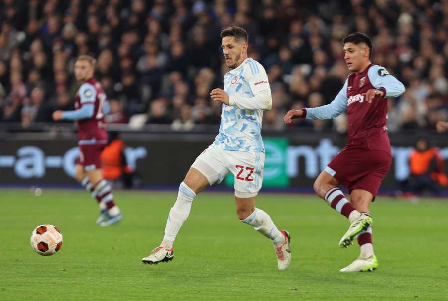 Jovetic in action against West Ham