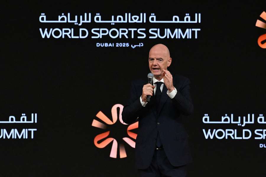Gianni Infantino na cimeira World Sports