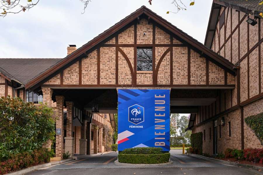Le camp de base des Bleues à Sydney.