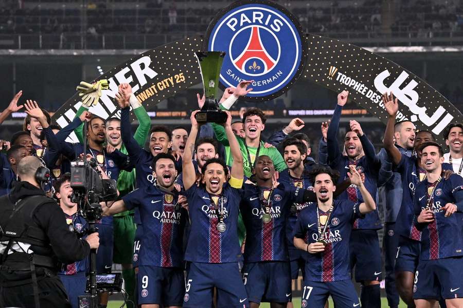 PSG lift the Super Cup