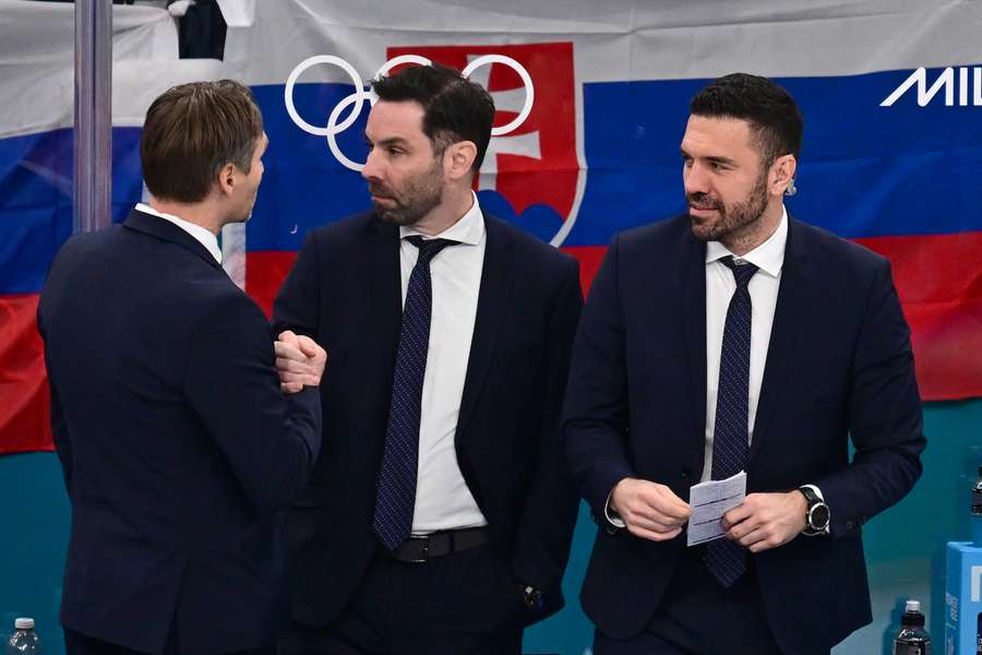Woodcroft na lavičke slovenskej reprezentácie počas ZOH.