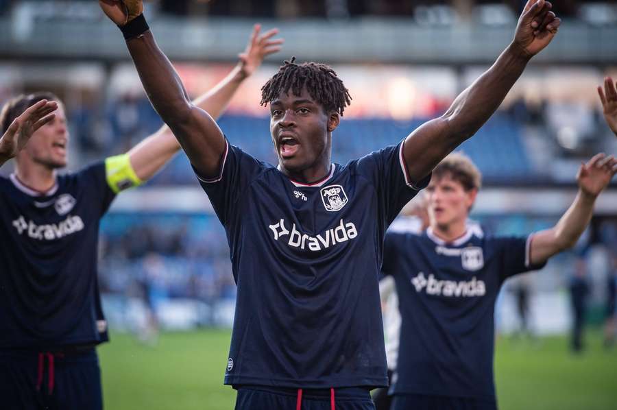 Yann Bisseck er en af de spillere, der har bragt AGF økonomisk succes.