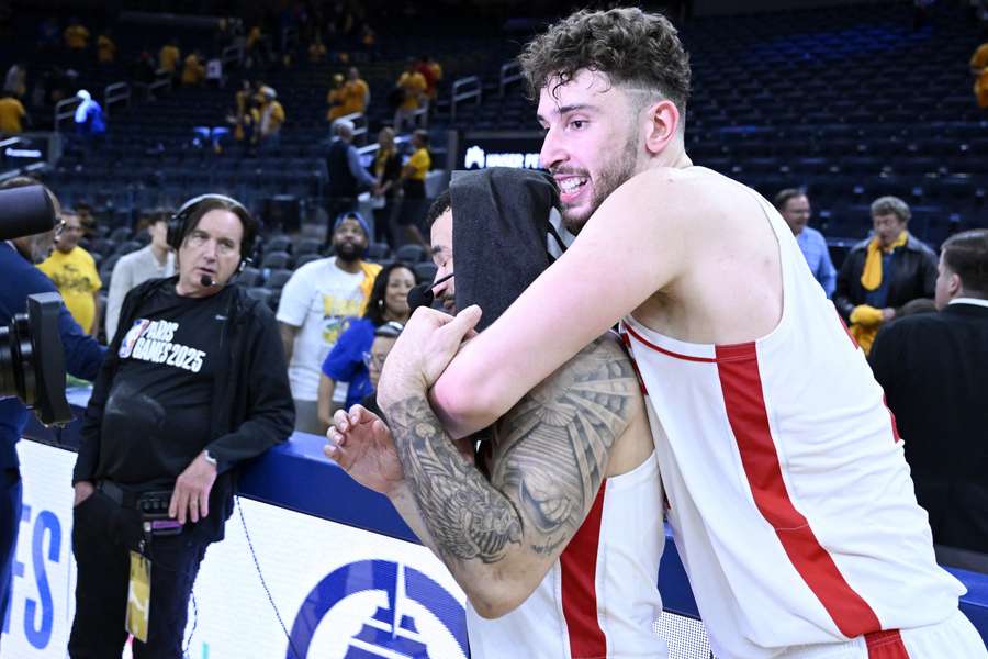 Die Houston-Stars VanVleet und Sengün