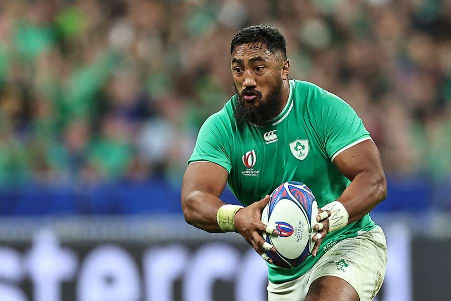 Ireland's inside centre Bundee Aki