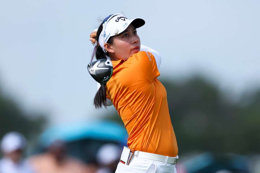 Jeeno Thitikul shot a four-under-par 68 to take an early one-shot lead at the KPMG Women's PGA Championship in Frisco, Texas