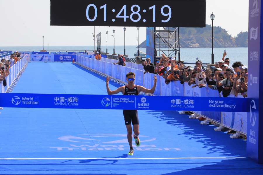 Alex Yee, campeón del mundo de triatlón