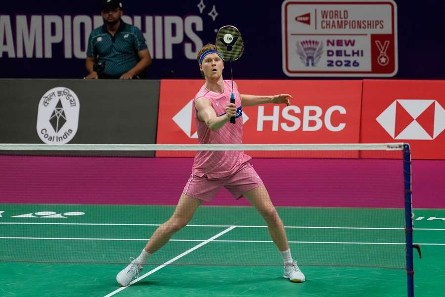 Anders Antonsen is ready for the quarter-final at the Badminton World Championships Anders Antonsen is ready for the quarter-final at the Badminton World Championships