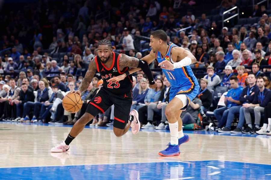 Toronto nečekaně porazilo Oklahomu. Toronto nečekaně porazilo Oklahomu.