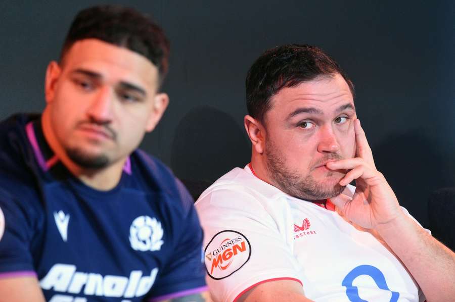 England's George (R)