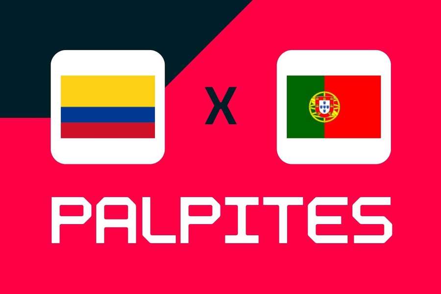 Colômbia x Portugal se enfrentam neste sábado (27), pela última rodada da fase de grupos.