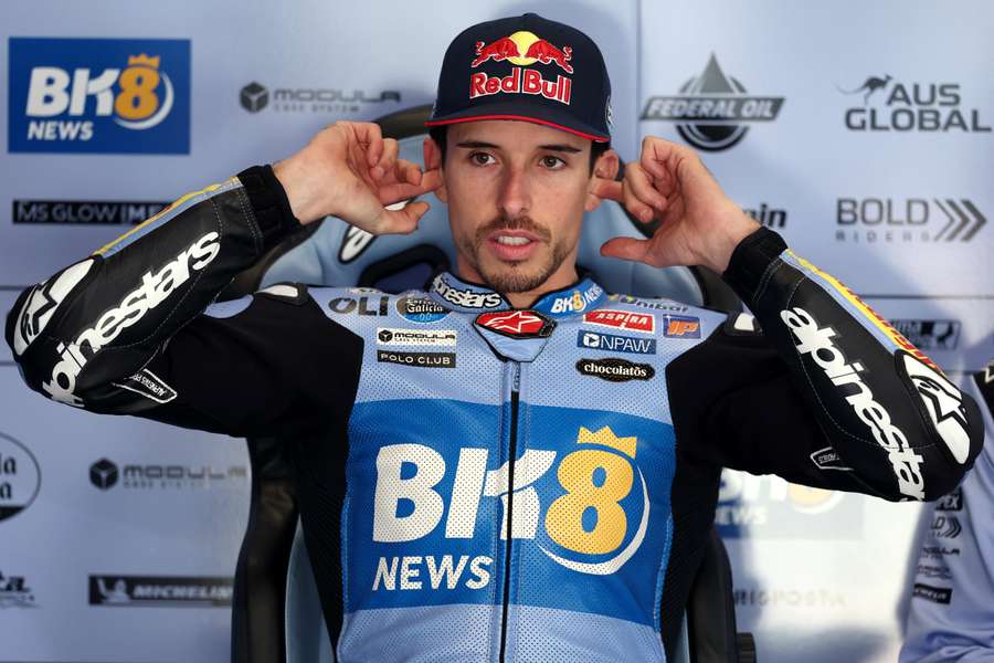 Alex Marquez à Barcelone samedi.