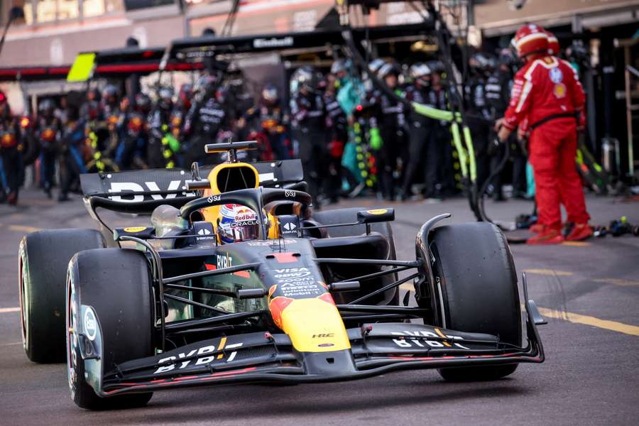 Verstappen dans les stands lors du dernier Grand Prix de Monaco.