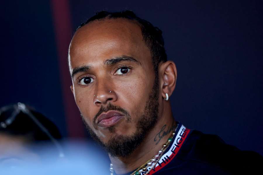 Mercedes' British driver Lewis Hamilton