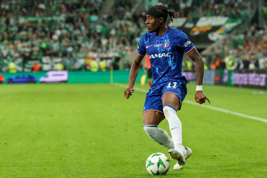 Madueke em destaque no Chelsea