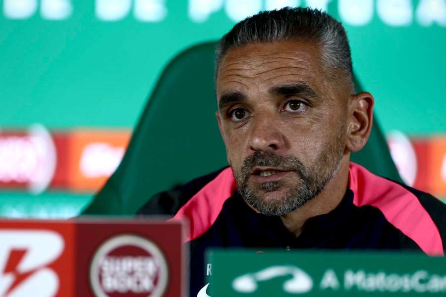 Rui Borges, treinador do Sporting