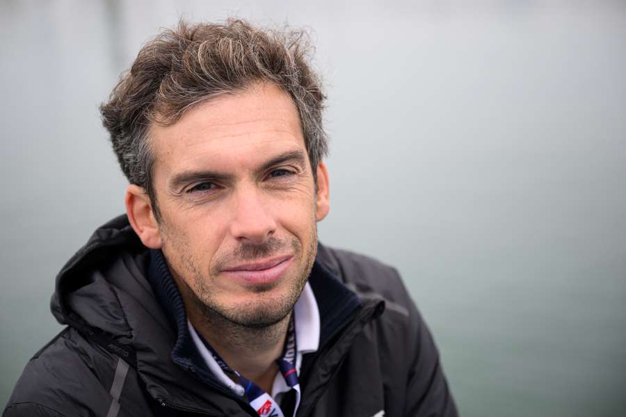Charlie Dalin le jour du départ.