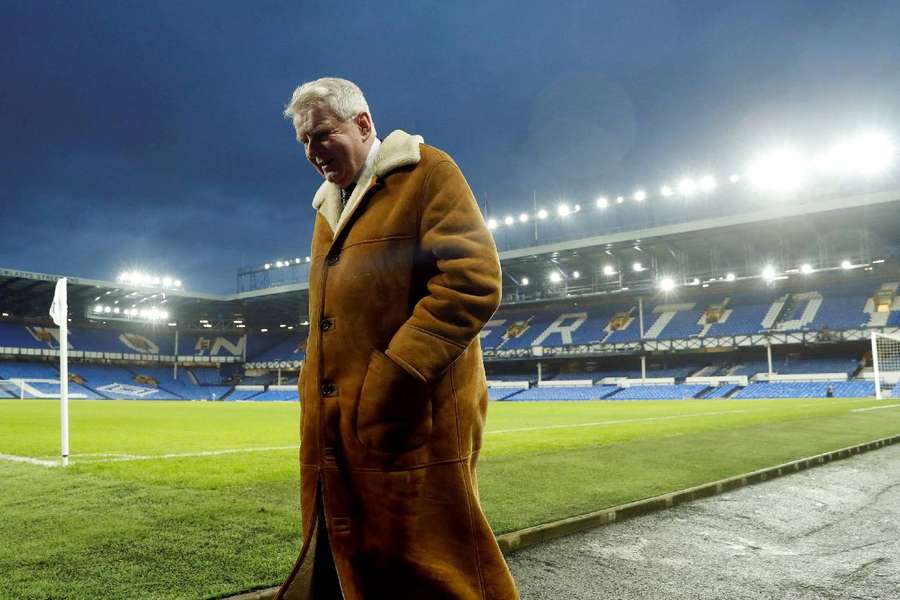 Motson at Goodison Park in 2018
