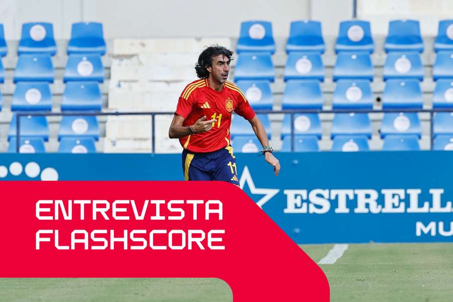 Amavisca, durante um jogo com as Lendas de Espanha