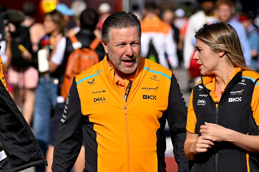 McLaren Racing Chief Executive Officer Zak Brown