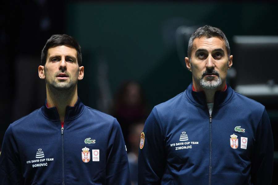 Djokovic en Zimonjic samen in actie voor Servië