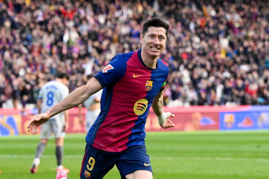 Lewandowski vive sua melhor temporada no Barcelona