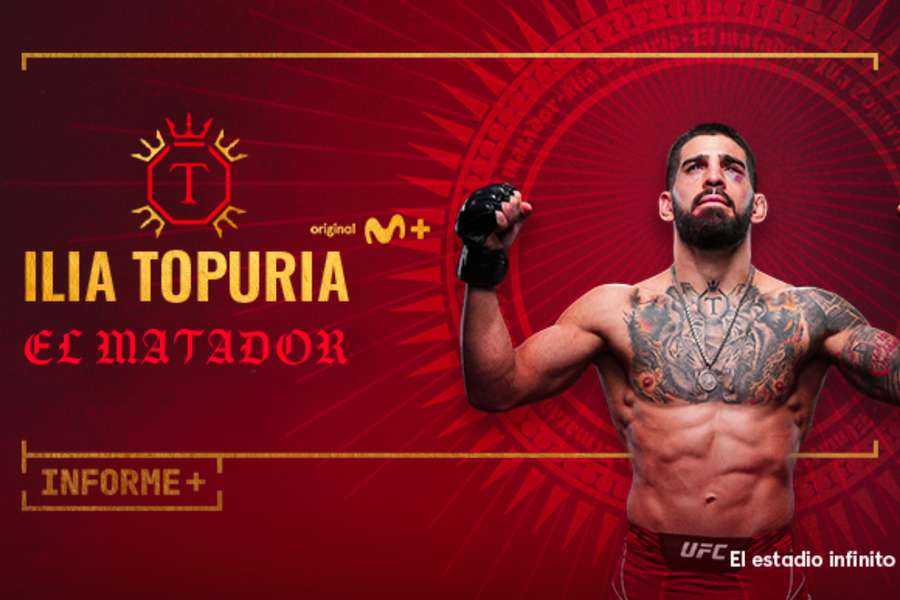 ‘Movistar’ lanza el documental 'Ilia Topuria, El Matador’ de la nueva estrella de la UFC