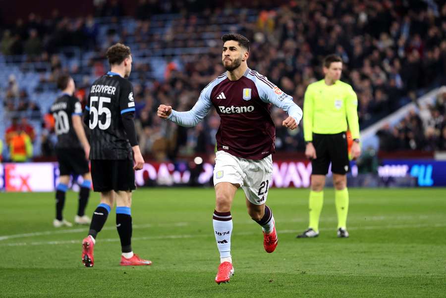 Asensio reencontra bom momento no Aston Villa