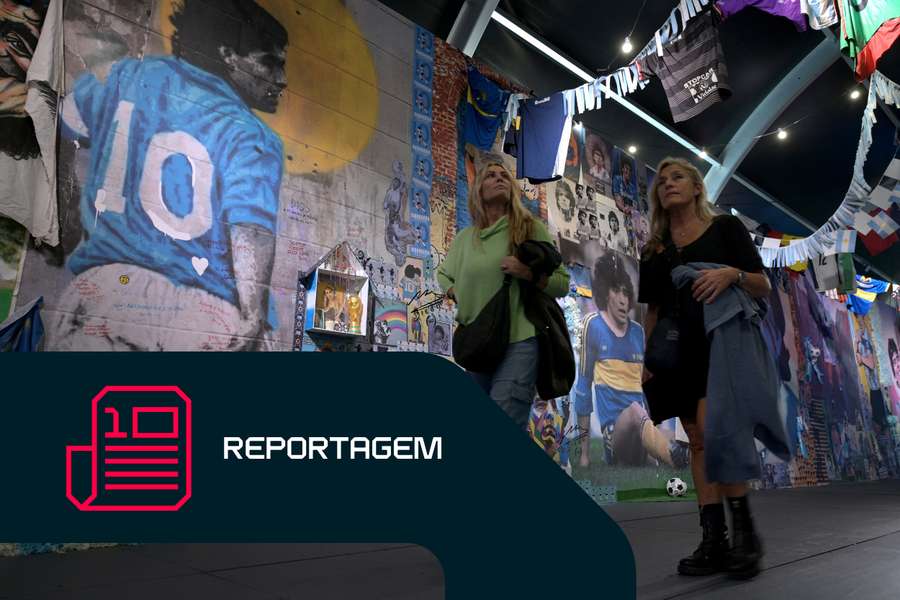 A exposição de Diego Armando Maradona