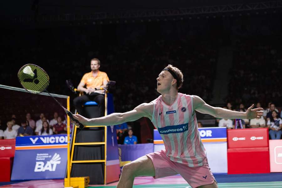 Anders Antonsen lost again against Frenchman Alex Lanier