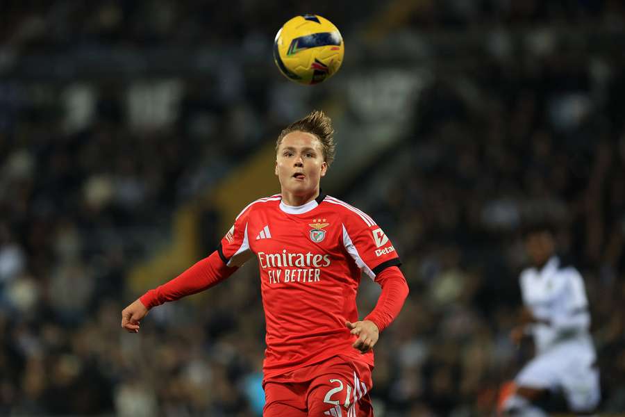 Andreas Schjelderup, jogador do Benfica
