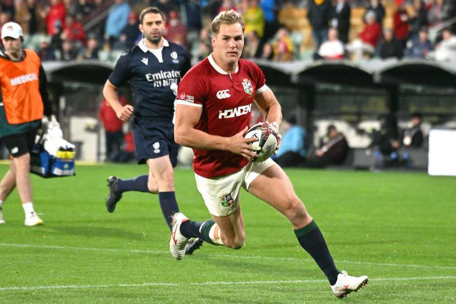 Duhan Van Der Merwe en action ce samedi.