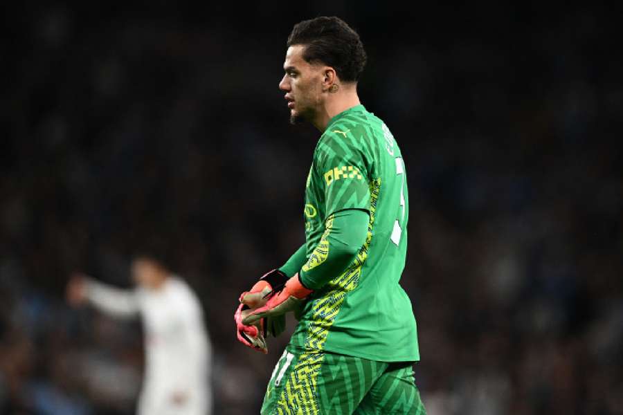 Ederson was injured playing against Tottenham
