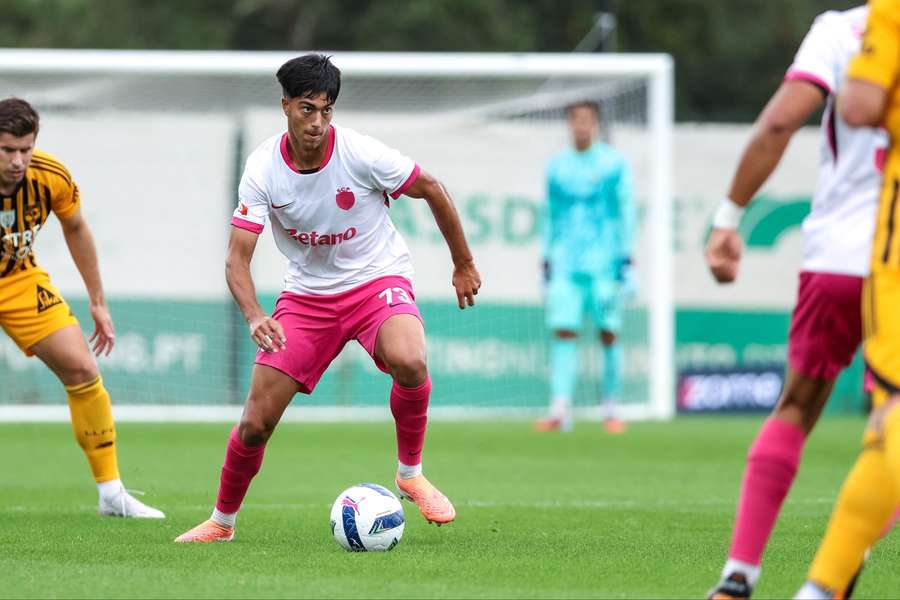 Felicíssimo em ação pelo Sporting B Felicíssimo em ação pelo Sporting B