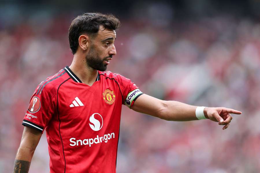 Bruno Fernandes dirigirá al United desde la delantera.