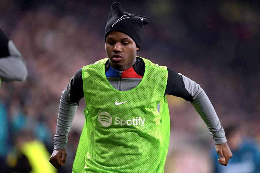 Barcelona forward Fati injured in training