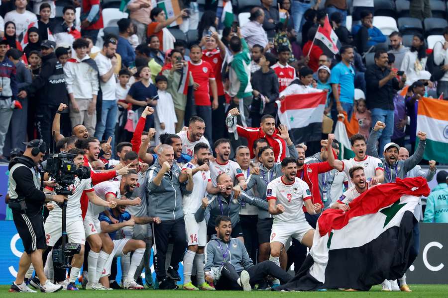 Síria conseguiu classificação inédita na Copa da Ásia