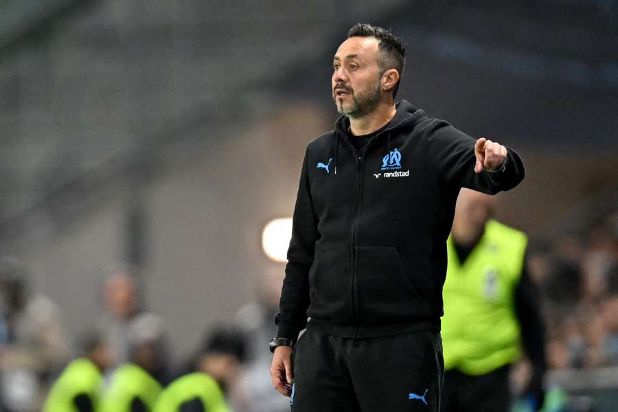 Roberto De Zerbi au Havre samedi dernier.