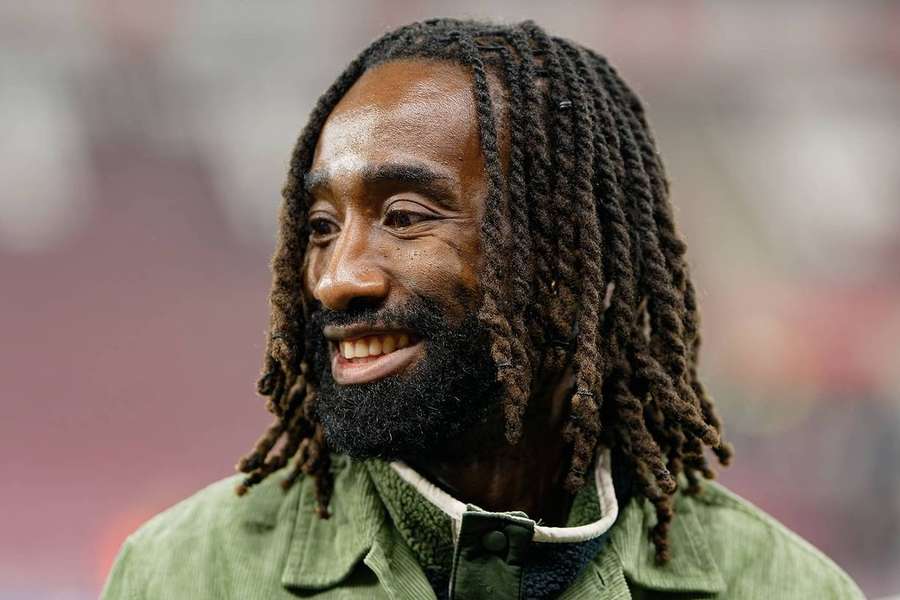 Johan Djourou, durante el amistoso femenino entre Suiza y Francia en el Stade de Geneve, en Lancy