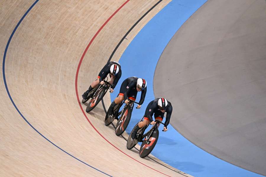 Team GB's cyclists have set a new world record