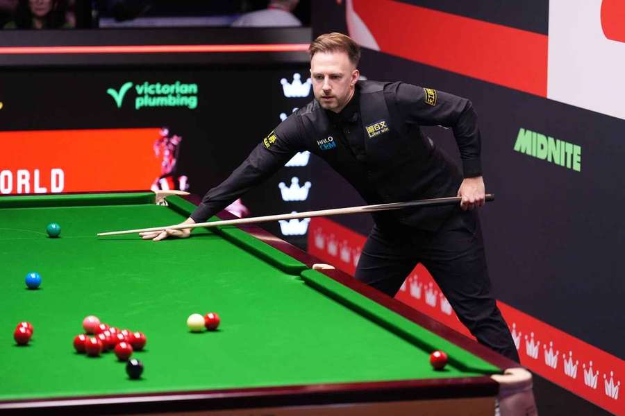 Judd Trump at the table