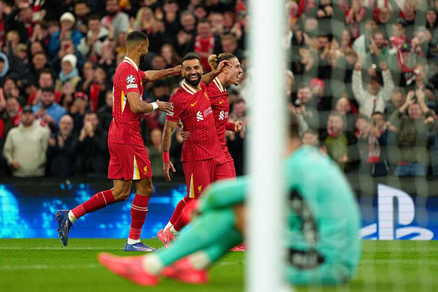 Liverpool vem de vitória diante do Bologna, pela Champions