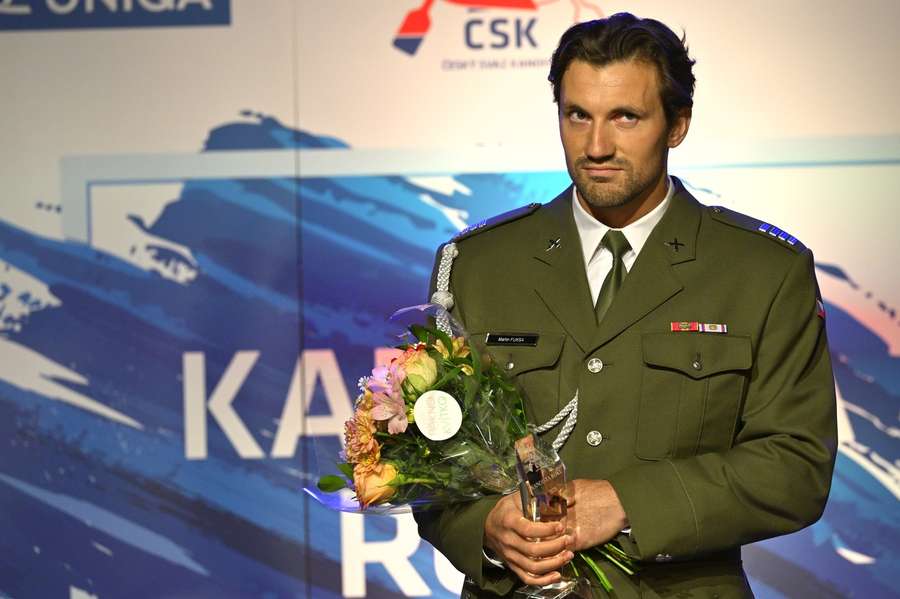 Martin Fuksa je Armádním sportovcem roku.