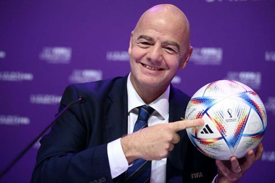Gianni Infantino, presidente da FIFA Gianni Infantino, presidente da FIFA