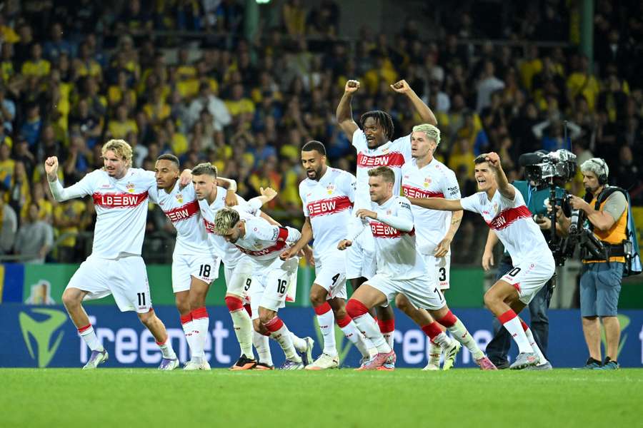 Stuttgart progresses in the DFB Pokal.