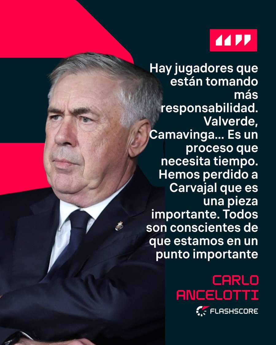 Carlo Ancelotti, sobre la repsonsabilidad Carlo Ancelotti, sobre la repsonsabilidad
