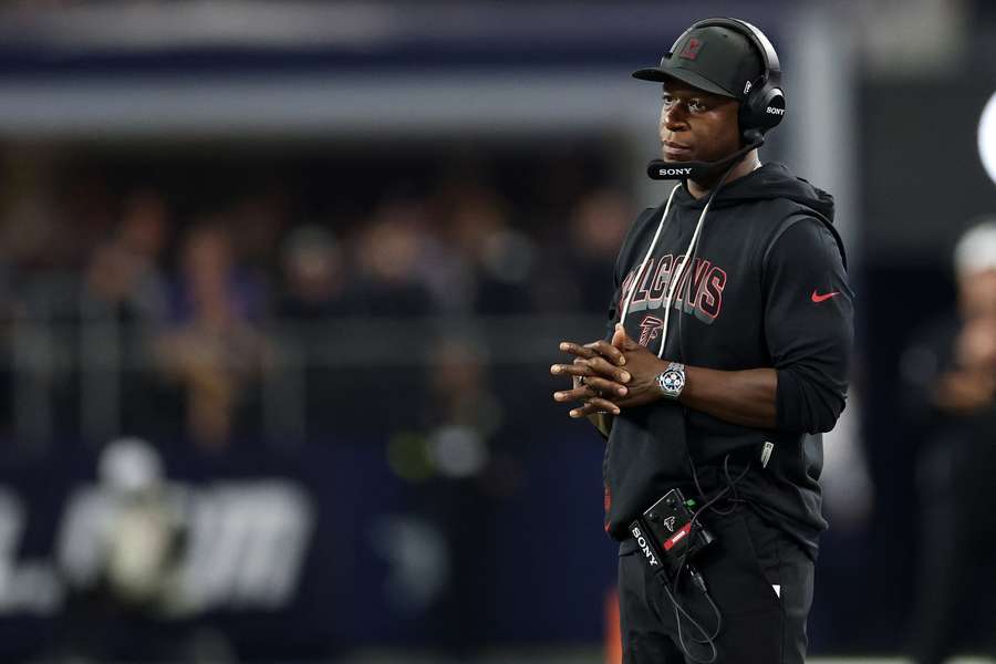 Atlanta Falcons Head Coach Raheem Morris Atlanta Falcons Head Coach Raheem Morris
