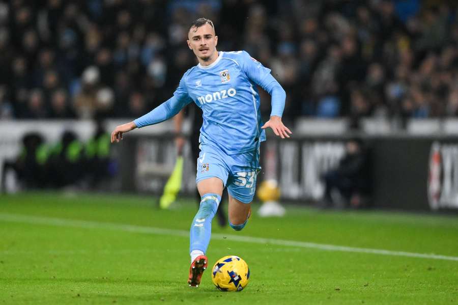 Miguel Brau fez 11 jogos pelo Coventry na época passada
