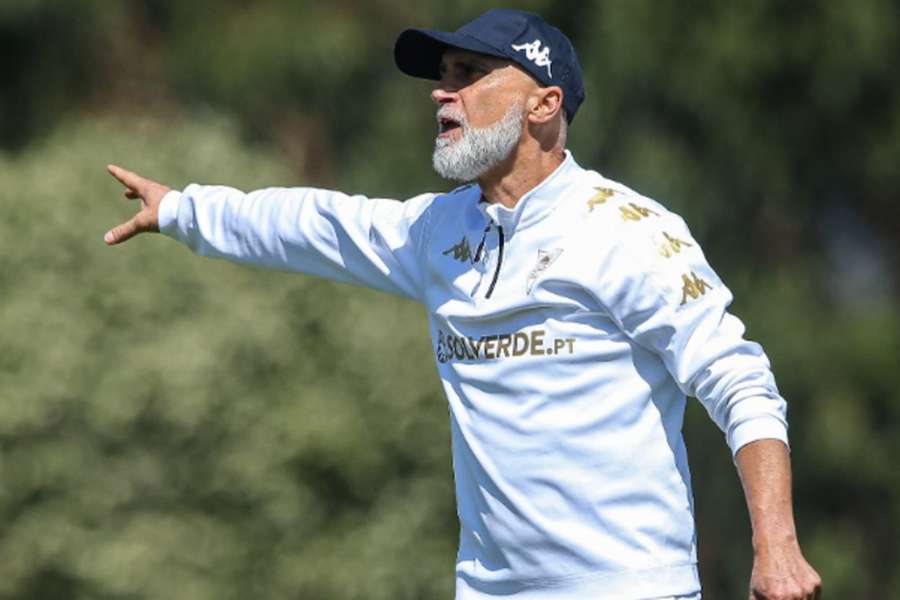 Álvaro Pacheco, treinador do Estoril