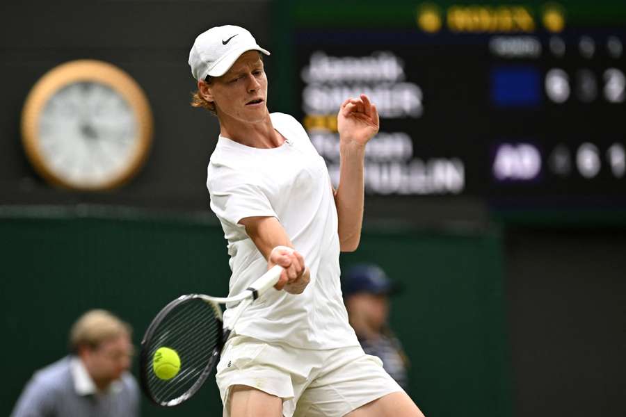 Jannik Sinner became the third Italian male to reach final four at Wimbledon