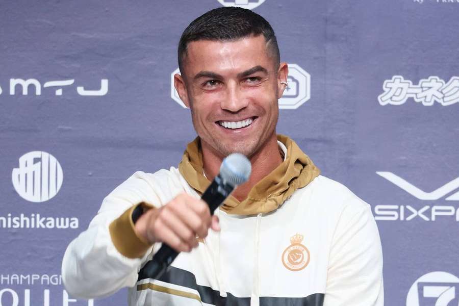 Cristiano Ronaldo în Japonia